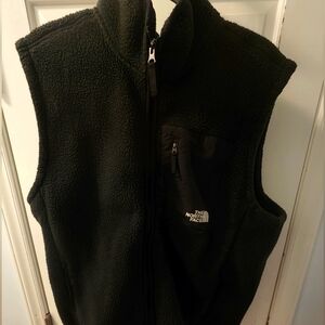 Norh face fleece vest Mens XL Black